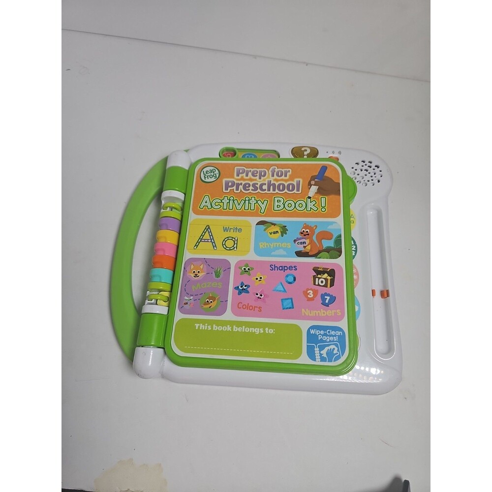 LeapFrog Prep for Preschool Electronic Activity Book Educational Toy